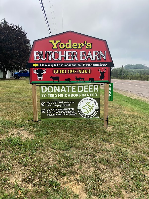 Yoder's Butcher Barn | Wild Game Processor in Grantsville, Maryland